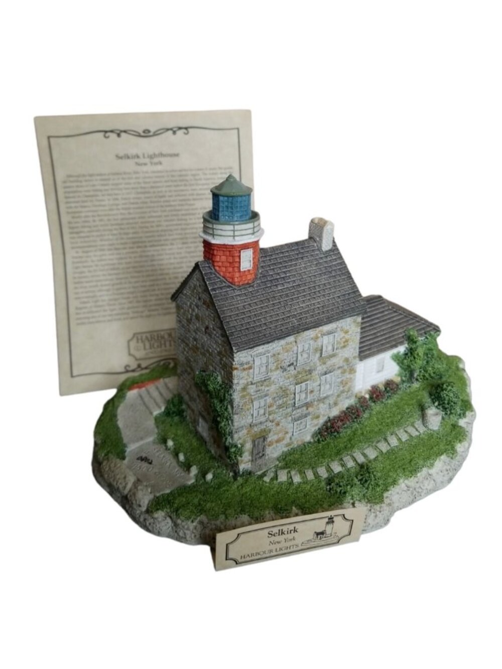 Harbour Lights Selkirk NY HL 157 1995 0802/9500 COA ID Lighthouse Nautical Decor